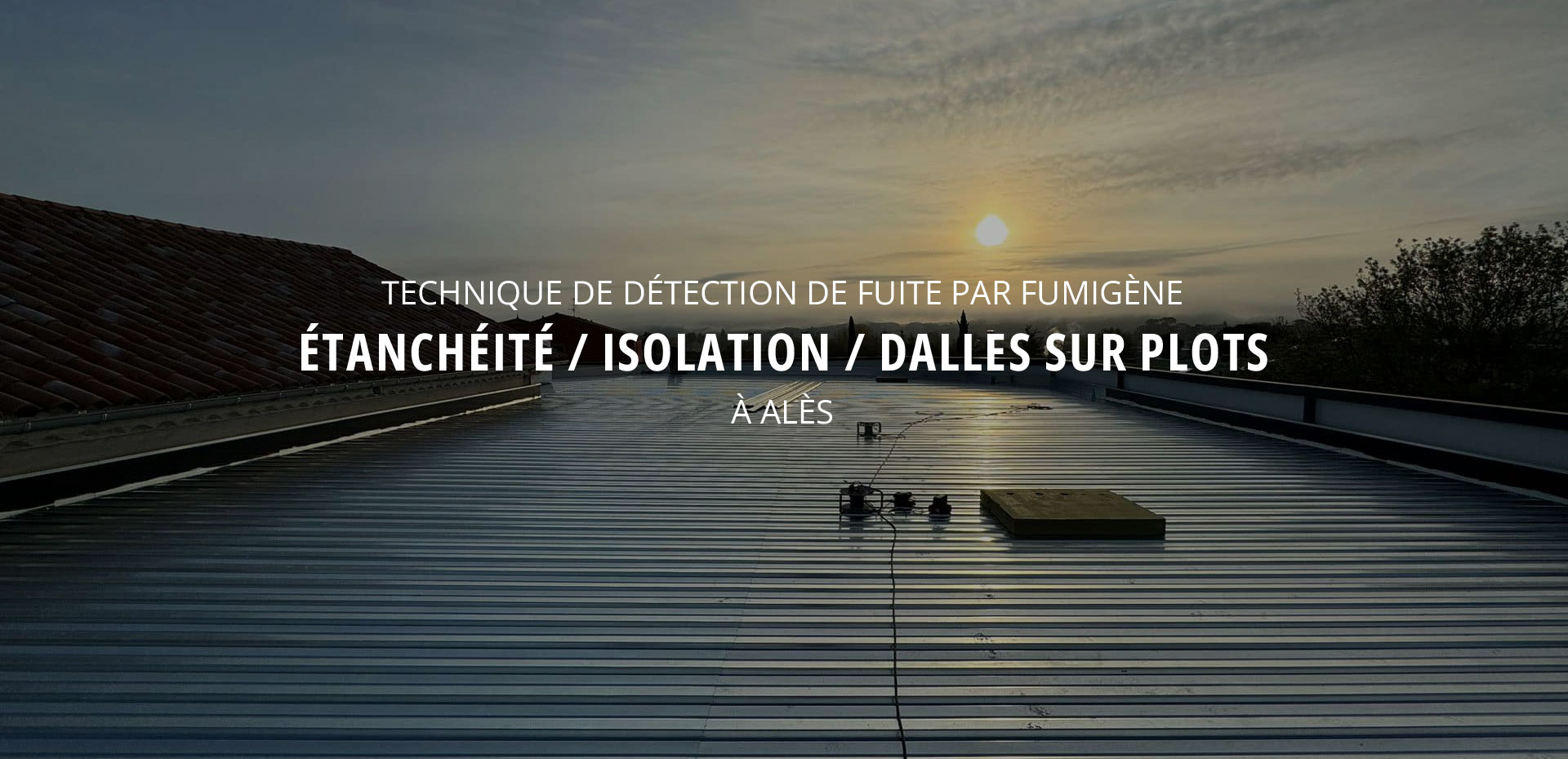 Entreprise travaux d'étanchéité et résines dans le Gard