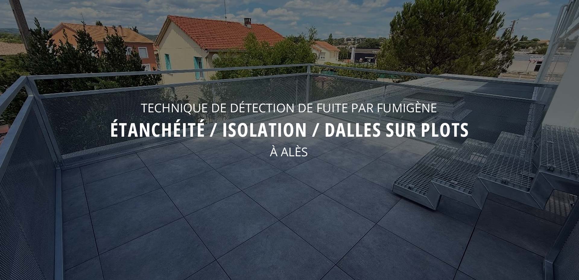 Entreprise travaux d'étanchéité et résines dans le Gard